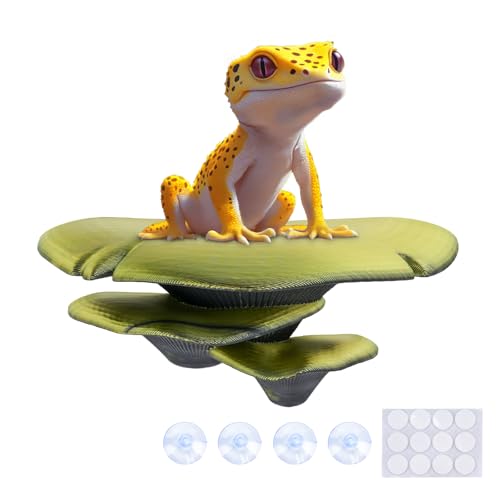 Westant Mushroom Decor for Reptile Tank, Forest, Trio - color: Forest, size: Trio Cap