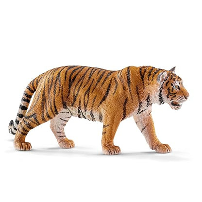 Schleich Wild Life - Realistic Tiger Figurine Toy - Kids Ages 3+ | 14729 | Wild Animal Figurine, Realistic Animal Toys, Safari Toy for Boys and Girls, Screen-Free Imaginative Pretend Play, Montessori