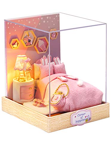 Flever Dollhouse Miniature DIY House Kit Creative Room with Furniture for Romantic Artwork Gift (Crushing Moment) - color: Crushing Moment