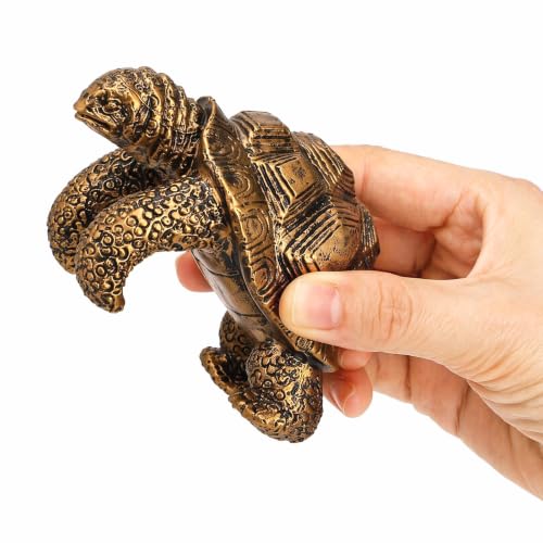 Set of 4 Cute Climbing Animal Flower Pot Hugger Figurines, Small Resin Hanging Frog Tortoise Snail Gecko Statue, Planter Pot Decoration for Home Garden Fence Balcony Patio Lawn Yard Ornaments