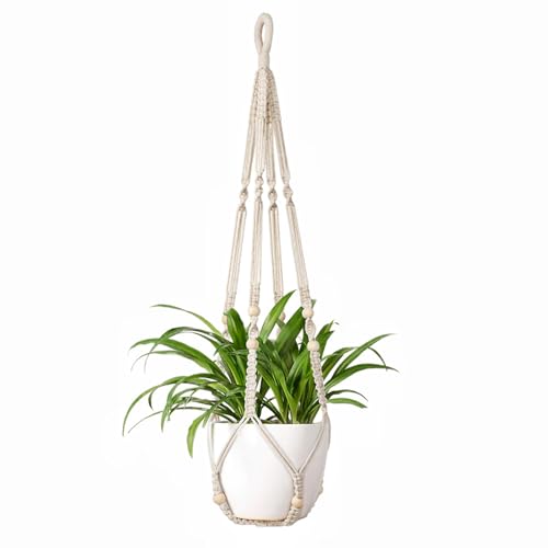 Hanging Plant Holder Indoor, Boho Plant Hanger, Hanging Basket