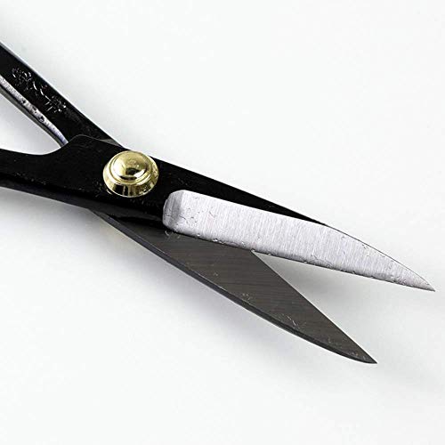 Wazakura Satsuki Bonsai Scissors, Made in Japan 7 inch (180 mm), Japanese Bonsai Garden Tools, Hasami Pruning Shears - Satsuki Style, Black - color: Satsuki 7"
