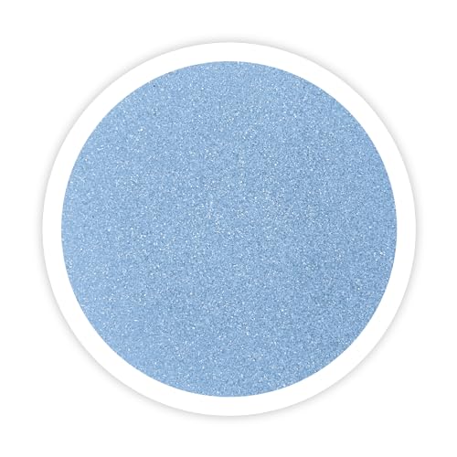 Ice Blue Unity Sand -1.5 LB (22oz), Baby Blue Colored Sand for Weddings, Vase Filler, Home Decor, Crafts, Terrariums, and More - color: Ice, size: 1.5 LB