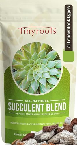Succulent Soil - Cactus Soil Potting Mix Helps Avoid Over-Watering, Provides Optimal Water Retention for Your Indoor Plants - size: 2.25 quarts