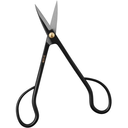 Wakashishi Satsuki Bonsai Scissors scissors MADE IN JAPAN 180mm, Black, 17ױ0.5ױ.9