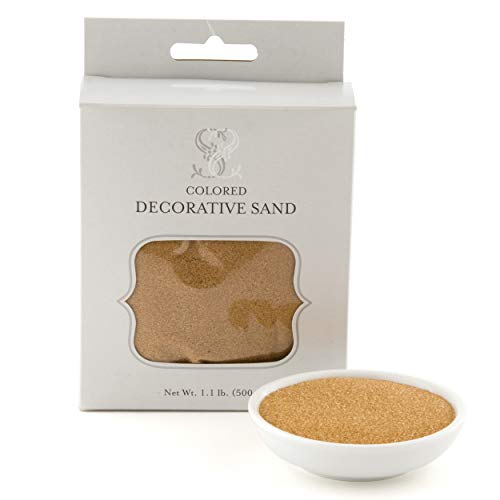 WEDDINGSTAR Crystalline Quartz Sand, Mocha Mousse, One Size (7083-24) - color: Mocha Mousse