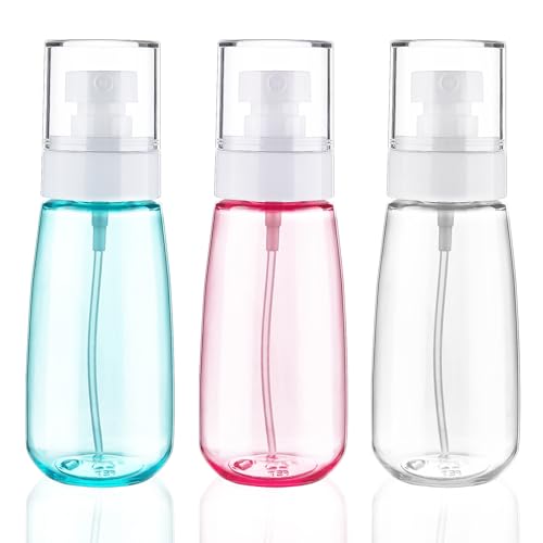 Cosywell Travel Spray Bottle TSA Approved 3.4oz Fine Mist Spray Bottles - color: 3color