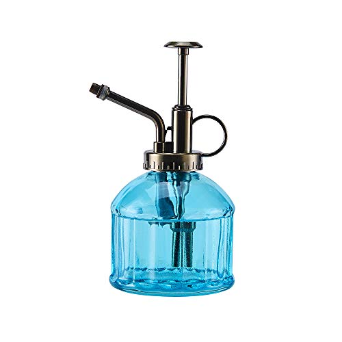 Glass Plant Mister Spray Bottle for Indoor, 6.7 oz - Ultra Fine Mist, Blue - color: Blue