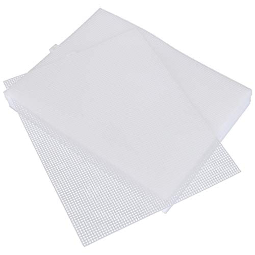 QTLCOHD 30 Pack 7 Count Plastic Mesh Canvas Sheets