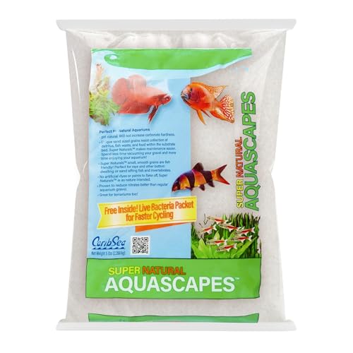 Carib Sea ACS05820 Super Natural Moonlight Sand for Aquarium, 5-Pound