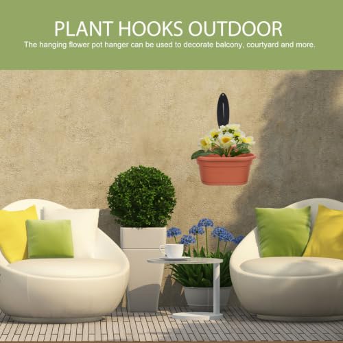 8-Inch Cat Plant Hook for Hanging Baskets