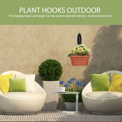8-Inch Cat Plant Hook for Hanging Baskets