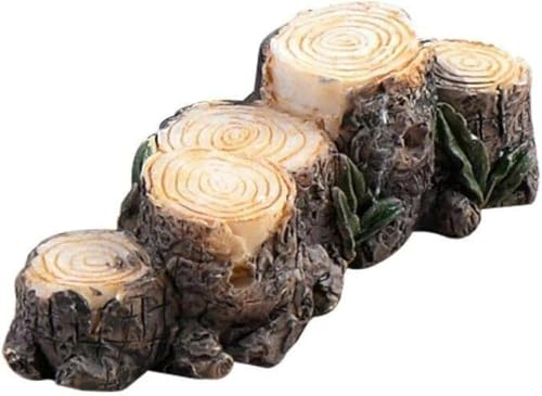 Miniature Resin Stump Micro Landscape Fairy Garden Ornament Mini Doll House Outdoor Landscape Decor Outdoor Statues Garden Sculptures Outdoor Décor Miniature Landscape, Decorations