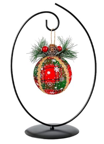 Ornament Display Stand Hanger Rack Hook Chrismas Ornament Party Decoration Holder Air Plant Flower Pot Hanging Terrarium Home Office Decoration(Egg-Style)