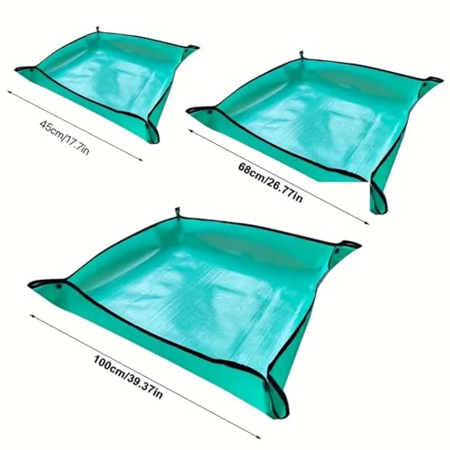 Waterproof Potting Mat, Foldable Transplanting Mat for Indoor Plants, Succulents, Gardening - Small - size: Small