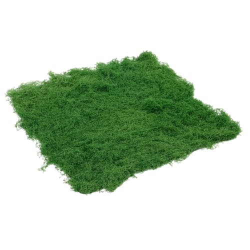 SEWACC Fake Artificial Moss Mat 19.68 X 19.68 X 1.57 inch Epe Simulated Pad for Mini Garden Micro Landscape Layout Prop Bonsai Terrarium Garden Decor