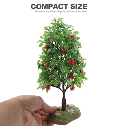 Miniature Fruit Tree Models, 2 Pack