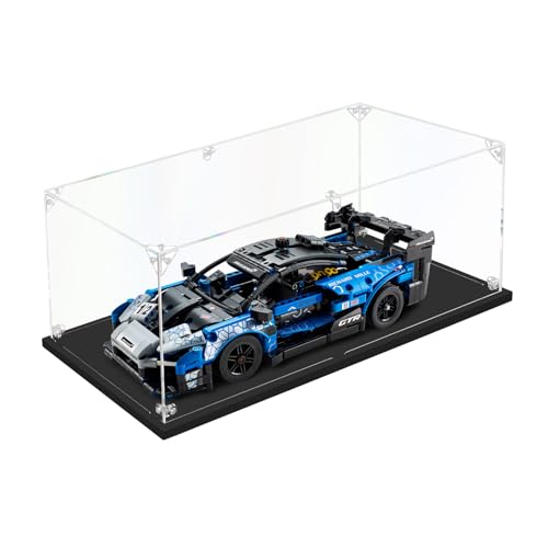 3MM Acrylic Display Case for Car Model Display Boxes(15.75x7.87x5.91inch) | dofopo 1:14 Scale Diecast Car Model Car Thickened Clear Acrylic Display Box for Lego 42123 / 42154 (1:14 ) - size: 15.75x7.87x5.91inch,40x20x15cm
