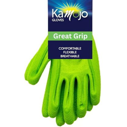 Bamboo Gardening Gloves Women Men - Puncture Resistant Gloves 95% Rayon Derived from Bamboo & 5% Spandex - size: Medium, style: 1 Pair