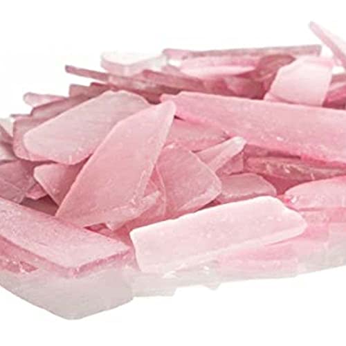 Sea Glass for Crafts – 11oz Pink Sea Glass Decor, Tumbled Seaglass, Beachglass for Crafts, Seaglass for Beach Accents, Coastal DIY Supply, Nautical Vase Filler - size: 11 Ounces