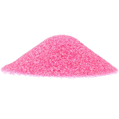 NW Wholesaler - 1 lb Bright Fine Floral Sand for Vases, Planters and Pots, Terrariums, Aquariums, Fairy Garden, and Arts & Crafts (Pink) - color: Pink