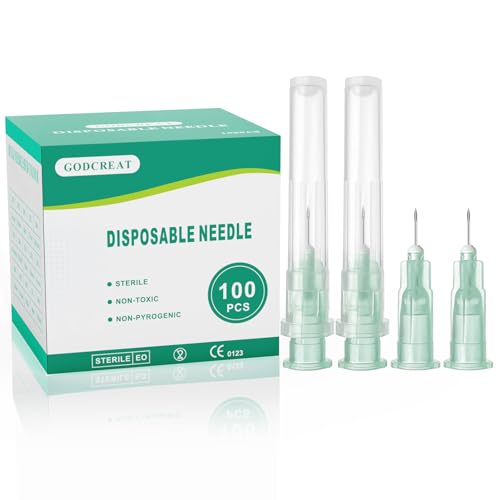 32G 4MM/0.15 Inch Needles for Lab Measuring, 100Pcs Individually Packed - size: 32G-0.16Inch（4MM）