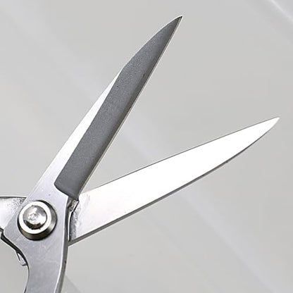 KAKURI Ashinaga Bonsai Scissors Made in Japan 8.5", Japanese Stainless Steel Blade, Long Handle Bonsai Shears for Precision Pruning and Trimming