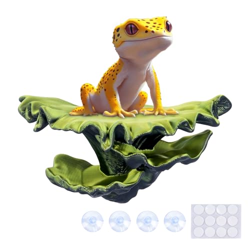 Westant Mushroom Decor for Reptile Tank, Pet-Safe (Forest, Shelf Cap) - color: Forest, size: Shelf Cap