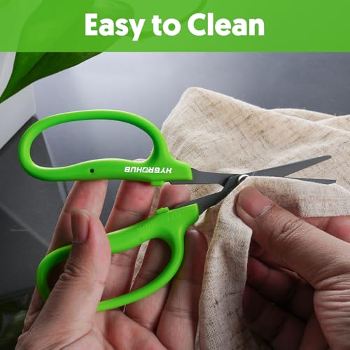 Garden Scissors, 2 PCS, 6-in, Non-Stick Coated Steel, Straight Blades - style: Straight Blade