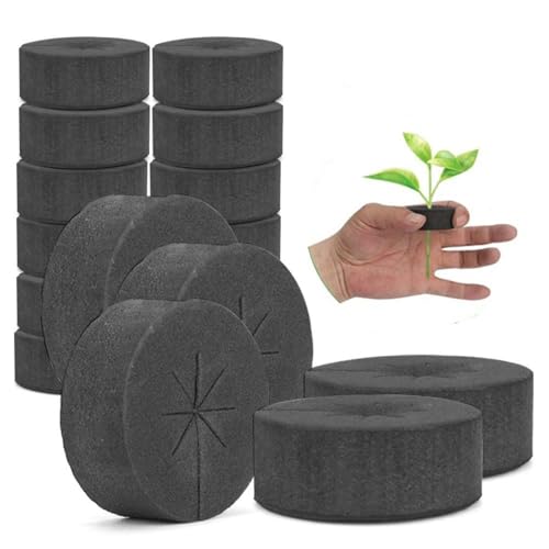 30 Pack Cloning Collars Inserts,Garden Clone Collars Fits 2 Inch Net Cups,Plant Accessories Hydroponic Tower Aero Garden Pods Clone Collar Hydroponics Sponge,DIY Foam Cloner Inserts for Plant