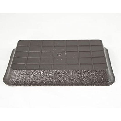 4 Pcs Rectangular Dark Brown Plastic Humidity / Drip Tray for Bonsai Tree 7"x 5"x 1"