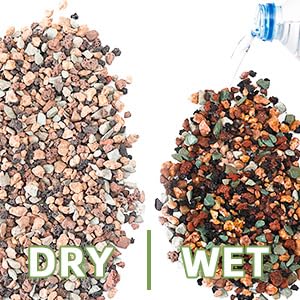 10LB Mix Lava Rocks for Plant Gravel Pebbles for Bonsai Succulent Potting Soil, Top Dressing and Terrarium Plants, - size: 10LB