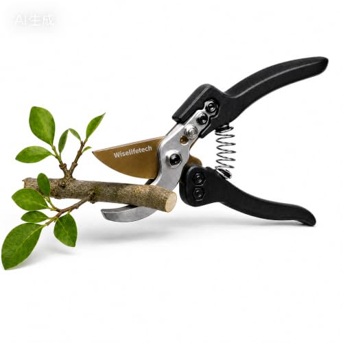 SK5 Bypass Pruning Shears, Garden Clippers and Hand Pruners for Roses | Plants and Flowers, Rose Bush Clippers, Small Branches, Teflon-Coated Blade, Spring-Loaded, Safety Lock, 0.53 lb - style: Modern