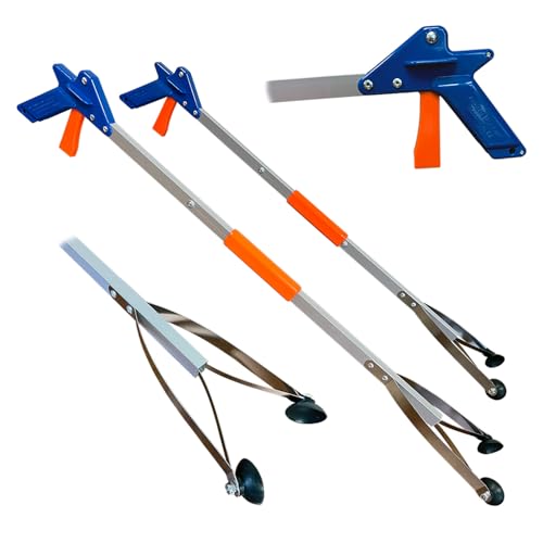 ArcMate EZ Reacher - Heavy Duty Grab-It Reaching Tool - Grabber Reacher with Extra-Large Grip, 4.5" Jaws - Ideal for Commercial, Maintenance, Seniors - 32" (Pack of 2) - size: 32 Inch (Pack of 2)