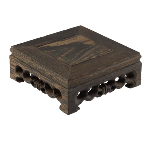 Square Furniture Wooden Display Stand Base , 4" x 4" - size: Square; 4" x 4"