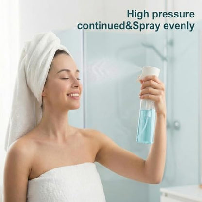 Continuous Spray Bottles,Spray Bottle for Hair&Water Spray Bottle for Travel Essentials, Multi-Use ，Beauty， Care, Makeup, Hydration & Pet Grooming-200ml