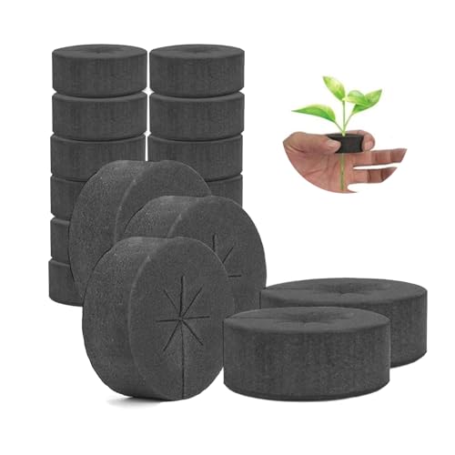 50 Pack Cloning Collars Inserts Premium Grade Foam, DIY Foam Cloner Inserts, Spoke Design Cloning Collar Inserts Hydroponic Tower Aero Garden Pods, Ideal for Net Pots, Aeroponics