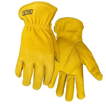 Mens Work Gloves 811 Leather Work Gloves for Men Work Gloves Men Heavy Duty Working Gloves for Men Safety Gloves - size: XX-Large
