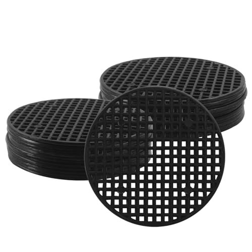 Plant Drainage Mesh Pads, 2.9 Inch, 20pcs Plastic Grid Mat - size: 2.9 Inch