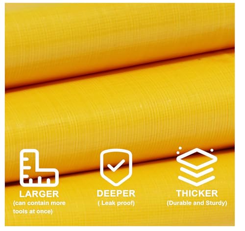 Repotting Mat Plant Mat, Indoor Plant Transplant Replacement Mat, Bonsai Tools Portable Gardening Mat, Potting Tray Soil Spillage Mat (Yellow,19.7 * 19.7) - color: Yellow