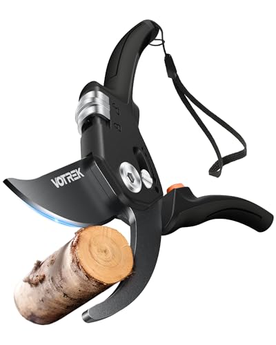 Pruning Shears, Patented Stepless Handle Opening for Any Hands - color: Classic Black