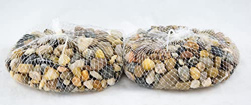 3 Lbs. Decorative Pebbles for Bonsai Humidity/Drip Tray, Top Dressing, Lucky Bamboo & Zen Garden