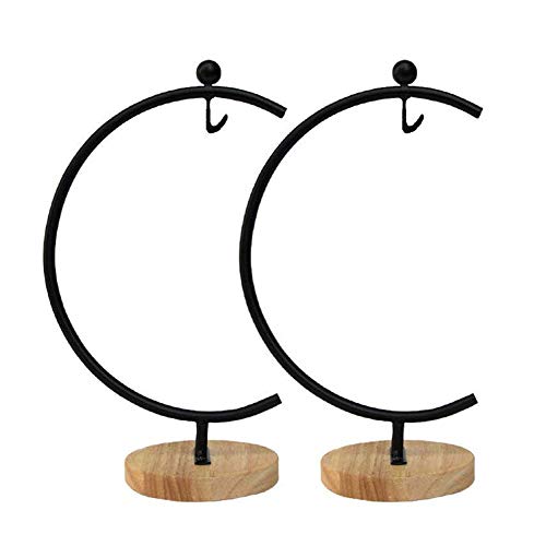 YY YEARCHY Ornament Display Stand Metal Stand Terrarium Air Plant Stand Flower Pot Holder Iron Pothook Stand for Hanging Glass Globe Ball | Air Plant Flower Pot Holder Iron Pothook for Hanging Glass Terrarium Globe Ball