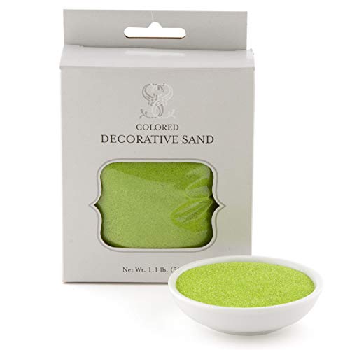 Weddingstar Crystalline Quartz Sand, Apple Green - color: Green