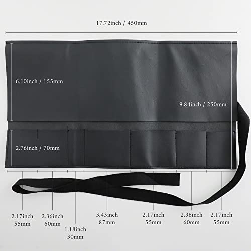 Wazakura Made in Japan 5PCS Bonsai Tool Kit with Roll Bag: Yasugi Steel Ashinaga Bonsai Scissors, Concave Branch Cutter, Knob Cutter, Wire Cutter, Tweezers - 5 Tools Ashinaga Set with Case - style: 5PCS Professional Tool Set (Yasugi Steel Ashinaga Scissor
