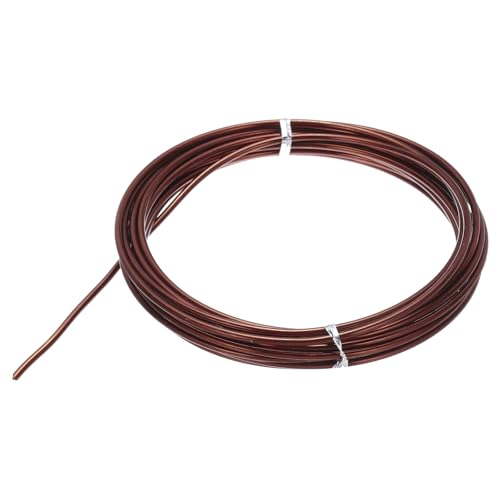 MECCANIXITY 34 Gauge Aluminum Craft Wire, 16 Feet Bendable Wire Metal Armature Wire for Jewelry Making DIY Sculpting Floral Wreath Making Wire Wrapping Christmas Ornaments (34 AWG Copper) - color: Copper, size: 34 Gauge, 16 Feet