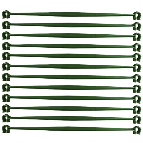 36PCS Plant Stake Arms for Tomato Cage，Expandable 11.8" Plant Supports Trellis Connector Clips for 11mm Garden Plants Stakes Stand Outdoor/Indoor - size: 36 PCS