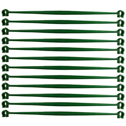 60PCS Plant Stake Arms for Tomato Cage，Expandable 11.8" Plant Supports Trellis Connector Clips for 11mm Garden Plants Stakes Stand Outdoor/Indoor - size: 60 PCS