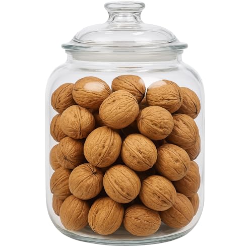 128oz / 3.7L Acrylic Airtight Candy Jar Cookie Jar - Cookie Jars with Lids