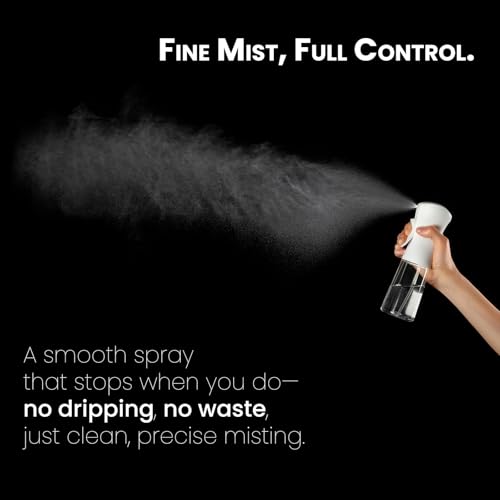 Mistifi Garden Mist – Continuous Ultra Fine Mist Spray Bottle for Plants, Gardening, Flowers, Indoor & Outdoor Use, Refillable Large Mister(500ml 1Pc, Transparent bottle) - color: Transparent bottle, style: 500ml 1Pc